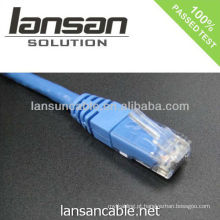 Ul alistou o cabo 6 cable cat6 rj45 remendo o cabo 568b / 568a OEM disponível